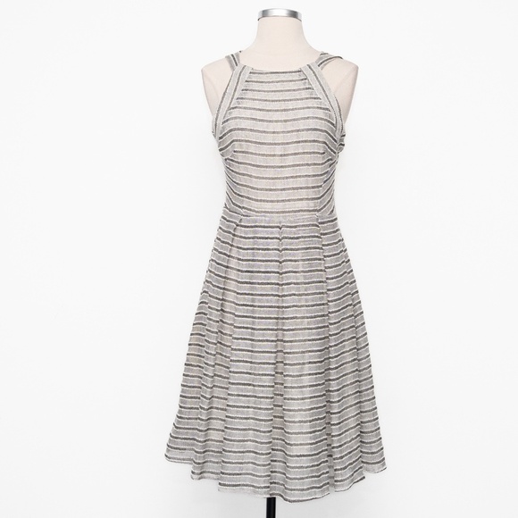 Eva Franco – Striped Fit & Flare Dress - Picture 2 of 13